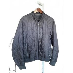 Marc New York Men's Black Quilted Jacket L